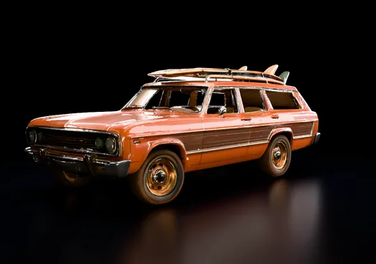 Pennant Tidewater, a fictional super-wagon
